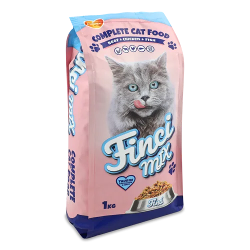 Корм Повнораціонний Для Котів Beef&Chicken&Fish Finci-Mix, м/у 1кг