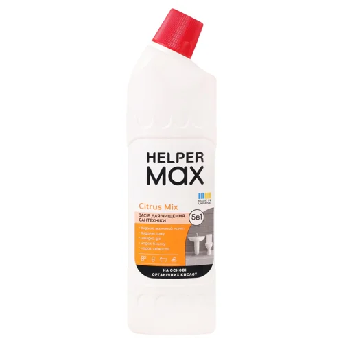 Засіб чистячий Helper Max Citrus Mix для сантехніки 1л