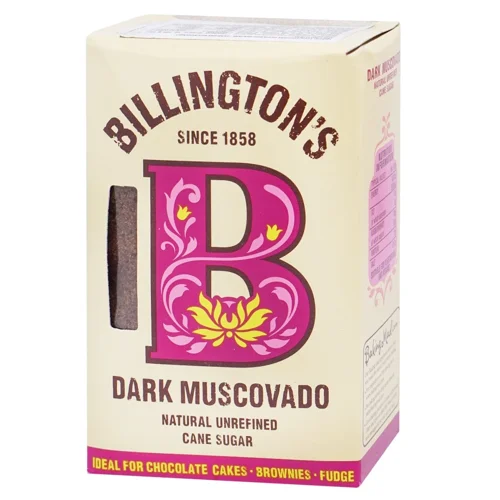 Цукор Billingtons Muscovado тростинний нерафінірований 500g
