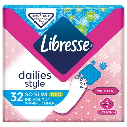 Прокладки щоденні Libresse Style So Slim Deo 32шт