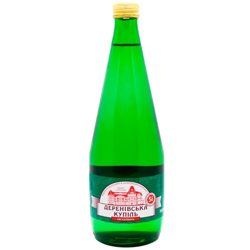 Вода питна Деренівська Купіль негазована скло 0.7 л