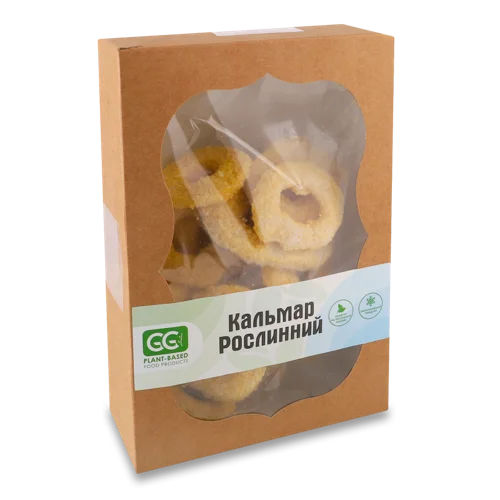 Кальмар Рослинний Заморожений Вищого Ґатунку, к/у 0.25кг