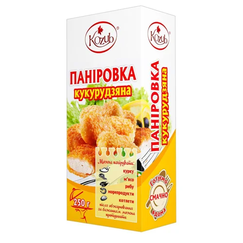 Паніровка кукурудзяна Козуб Професійна 250г