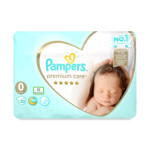Памперси Premium Care Pampers 0,3 кг 30 шт, в/ґ