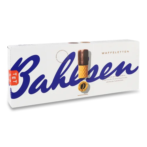 Вафельні Трубочки У Темному Шоколаді Bahlsen, к/у 100 г