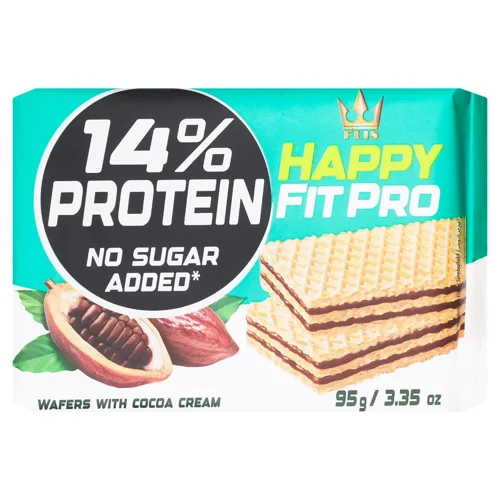 Вафлі Flis Fit Pro протеїн 14% з какао 95г