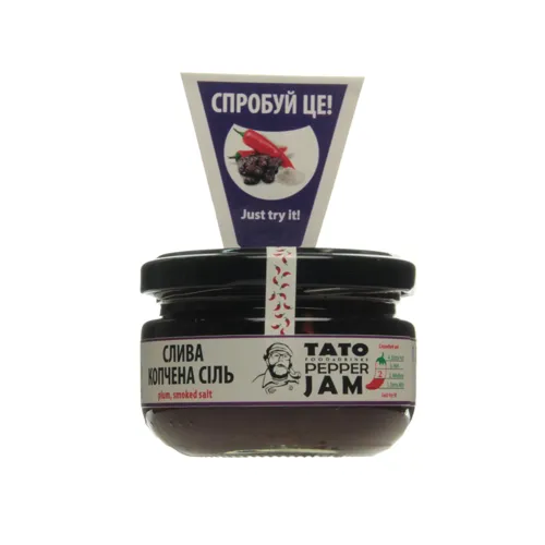 Соус-джем слива-копчена сіль TatoPepperJam 130г