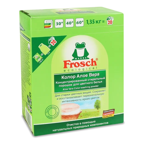 Пральний Порошок із Захистом Від УФ-Променів Frosch, 1350г