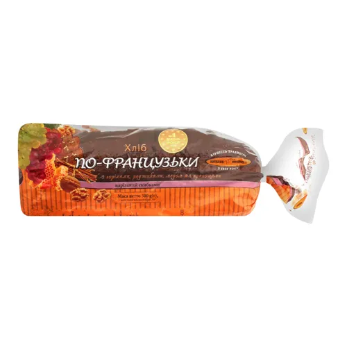 Хліб нарізний По-французьки Київхліб м/у 500г