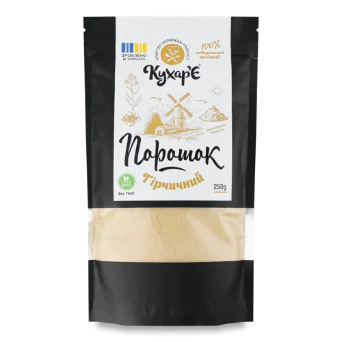 Гірчичний Порошок Вищого Ґатунку, К/У, 250г