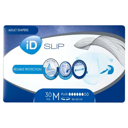 Підгузки для дорослих iD Slip Plus М 30шт
