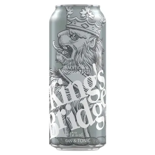 Напій слабоалкогольний King’s Bridge Gin & Tonic 7% 0,5л