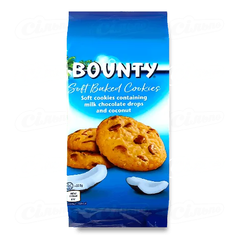 Печиво Bounty з кокосом, 180г
