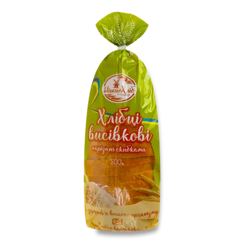 Хлібці Висівкові Нарізні, м/у 500г