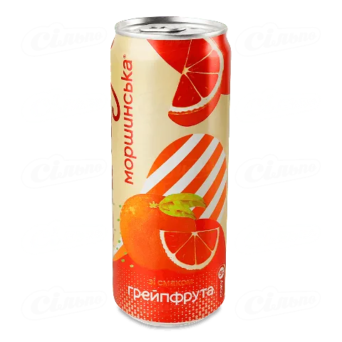 Напій газований «Моршинська» Лимонада грейпфрут 0,33л