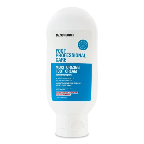 Крем для Стоп Зволожувальний для Загрубілої Шкіри, Foot Professional Care Mr.Scrubber, 115мл