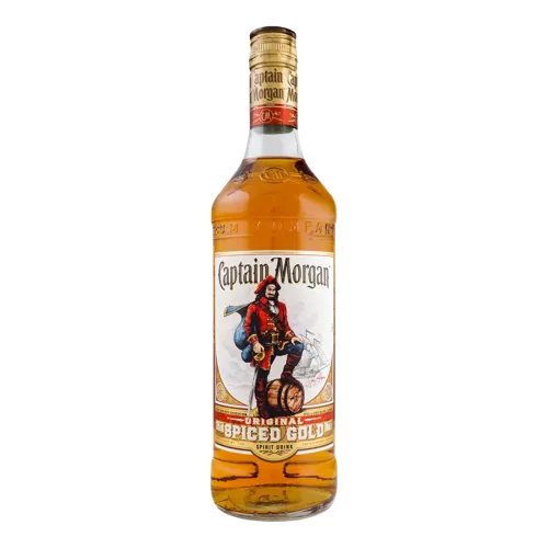 Напій алкогольний Captain Morgan Spiced Gold на основі Карибського рому 35% 0,7л