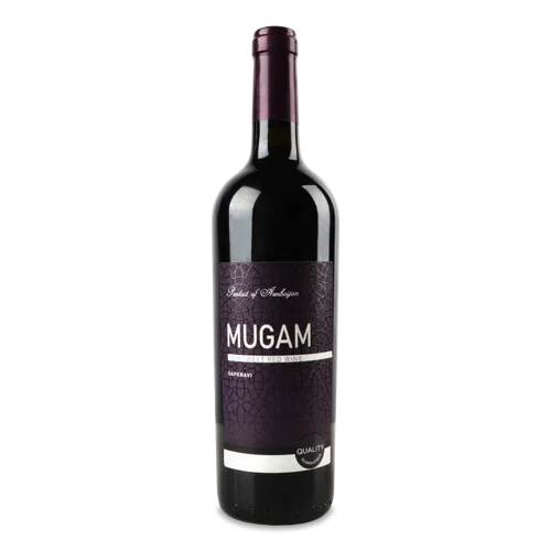 Вино Червоне Напівсолодке Saperavi Mugam, в/ґ, 0.75л, 12%