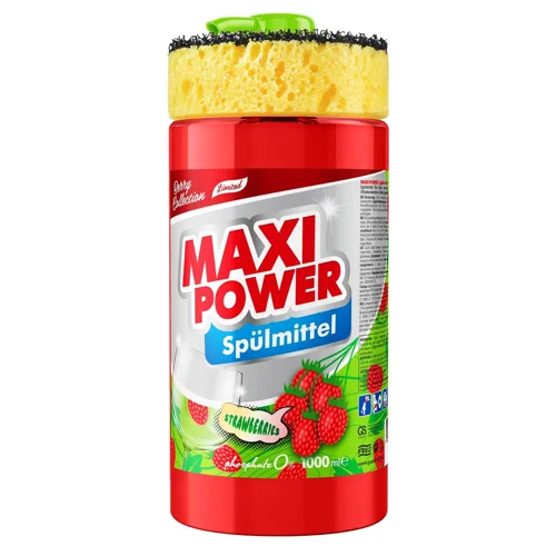 Засіб для миття посуду Maxi Power 1л в асортименті