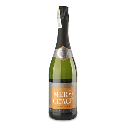 Вино Ігристе Біле Напівсухе Mer de Glace 0.75л 11% Пл