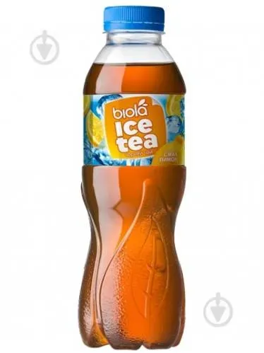 Чай чорний холодний Biola Ice Tea зі смаком лимону 0,92л