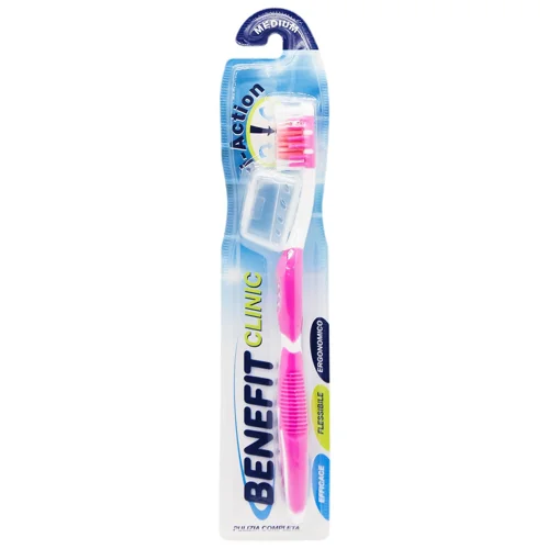 Зубна щітка Benefit Clinic Tri-Action середня жорсткість