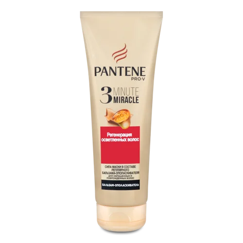 Бальзам-ополіскувач Регенерація Освітленого Волосся 3 Minute Miracle Pantene Pro-V, 200мл