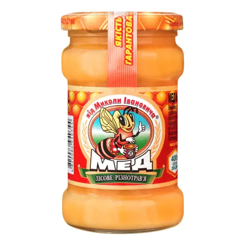 Мед Лісове різнотрав'я від Миколи Івановича с/б 400г
