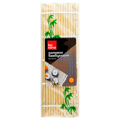 Килимок Katana бамбуковий 24х24см