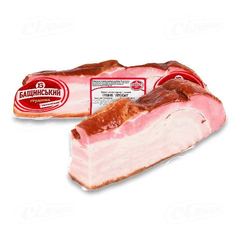 Грудинка «Бащинський» «Українська» копчена варена, кг