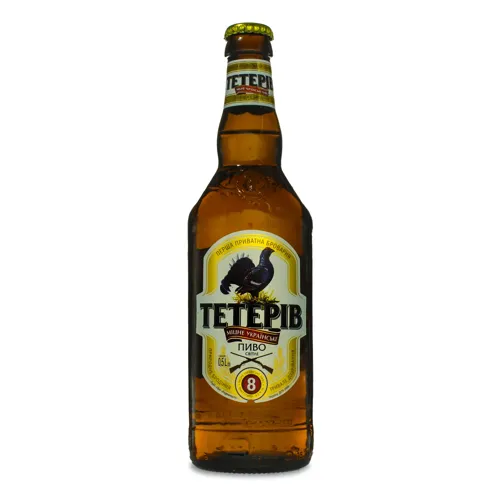Пиво 0.5л 8.0% світле ППБ Тетерів пл