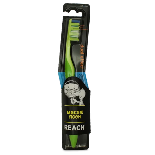 Зубна Щітка М'яка Dual Effect Reach, 1 шт