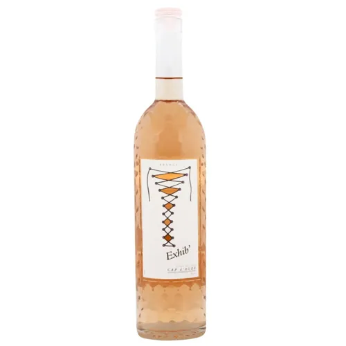Вино Exhib' Cotes De Thau Cap d'Agde рожеве сухе 12,5% 0,75л