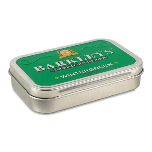 Льодяники Wintergreen Barkleys, З/Б, Вищого Ґатунку, 50г