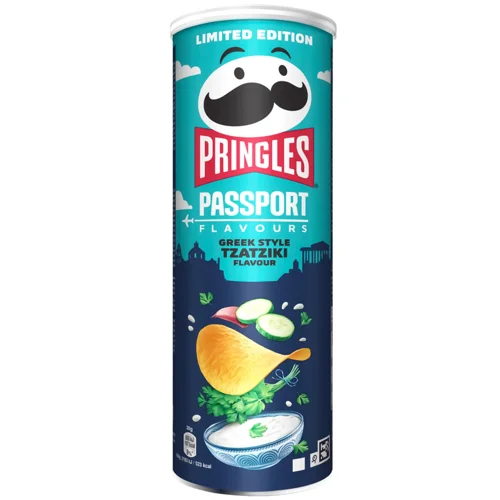 Чипси Pringles Passport Greek Style картопляні зі смаком цацикі 165г