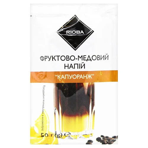 Чай фруктово-медовий Rioba концентрат Капуоранж 50г