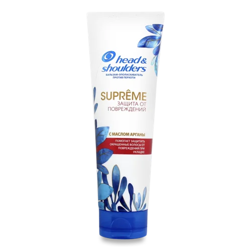 Бальзам-ополіскувач для Волосся Проти Лупи Supreme Head&Shoulders, Захист Від Пошкоджень, 275мл