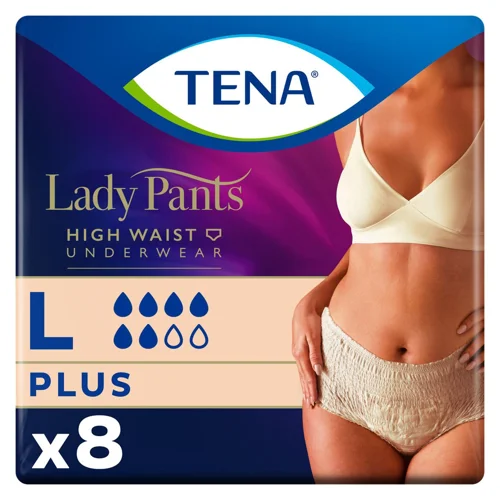 Труси урологічні Tena Lady Pants Plus для жінок L 8шт Creme