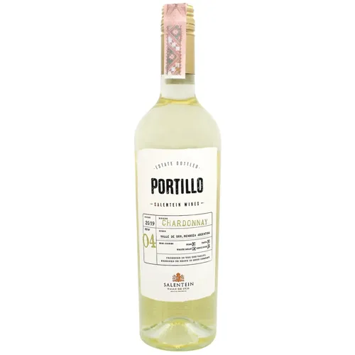 Вино Salentein Portillo Chardonnay біле сухе 13% 0,75л