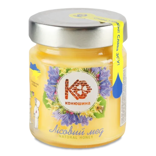 Мед Лісовий Вищого Ґатунку, С/Б 250г
