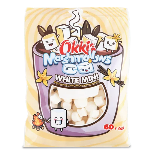 Маршмелоу Ванільне, В/ґ, 60г