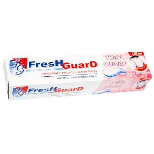 Зубна паста Fresh Guard Total Guard з м'ятним смаком 125мл