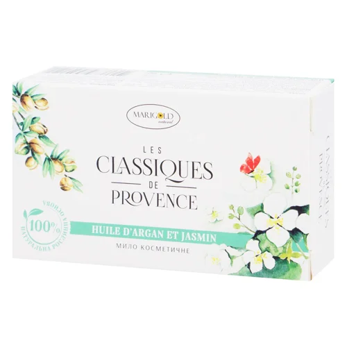 Мило тверде Marigold Natural Арганове масло та жасмин 90г