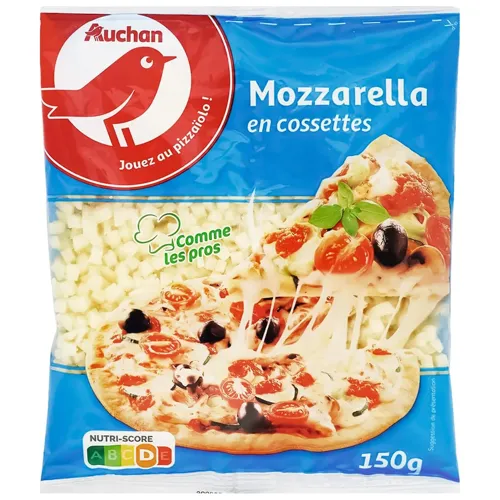 Сир Ашан Моцарела кубиками 150г
