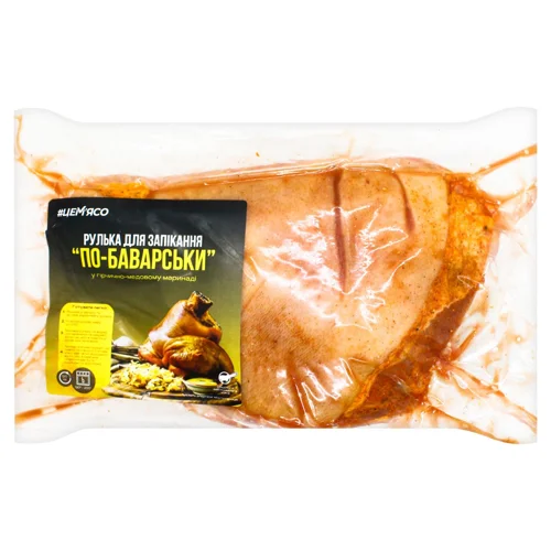 Рулька для запікання ЦеМ'ясо По-Баварськи у гірчично-медовому маринаді охолоджена