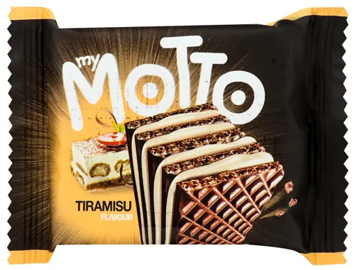 Вафлі з кремовою начинкою Tiramisu My Motto м/у 34г