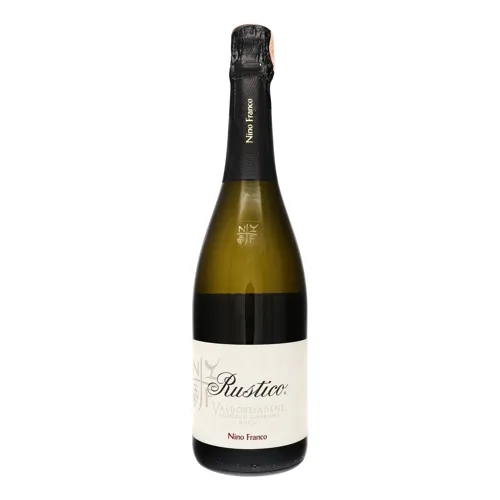 Вино ігристе 0.75л 11% біле сухе Rustico Nino Franco пл