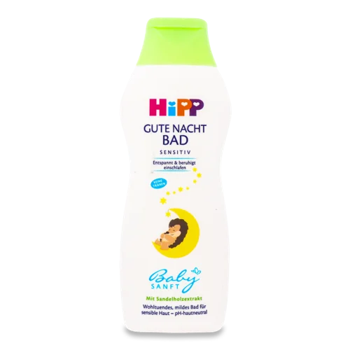Піна Для Ванни На Добраніч Babysanft Hipp, 350 мл
