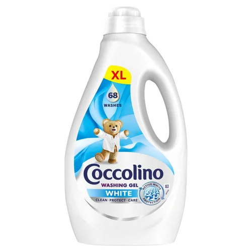 Гель для прання Coccolino Care White для білих речей 2,72л