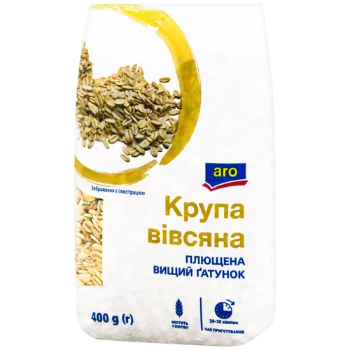 ARO КРУПА ВІВСЯНА 400Г
